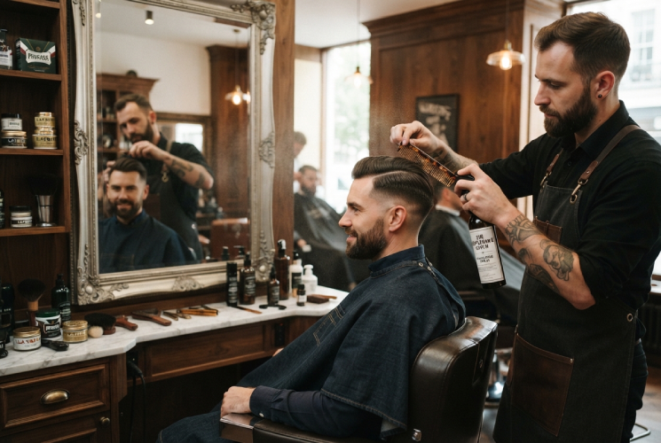 Bastidores do Corte de Cabelo